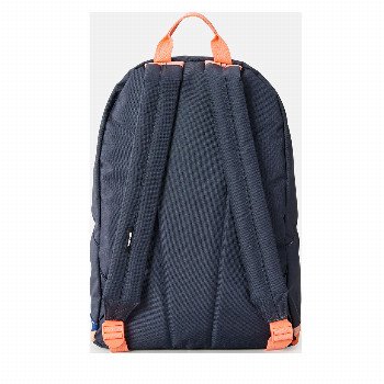 Rip Curl DOUBLE DOME BACKPACK IN NAVY & PEACH