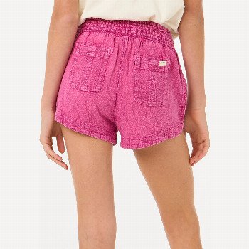 Rip Curl GIRLS CLASSIC SURF SHORTS IN HOT PINK