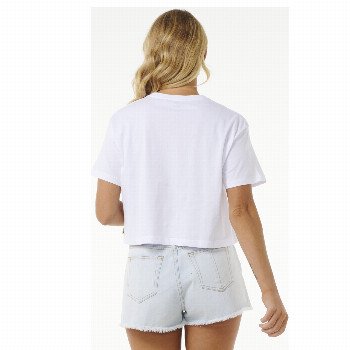 Rip Curl HIGH TIDE SCENIC STANDARD T-SHIRT IN WHITE