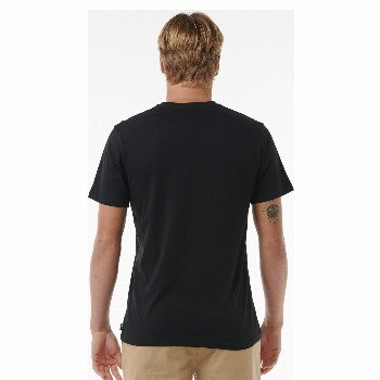 Rip Curl HORIZON T-SHIRT IN BLACK