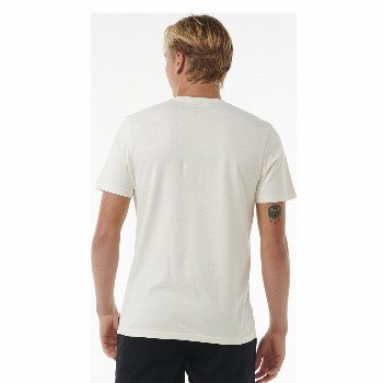 Rip Curl HORIZON T-SHIRT IN BONE