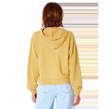 Rip Curl ICONS OF SURF HOODIE IN GOLD