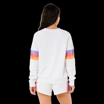 Rip Curl LAS DALIAS RAGLAN SWEATSHIRT IN GREY MARLE