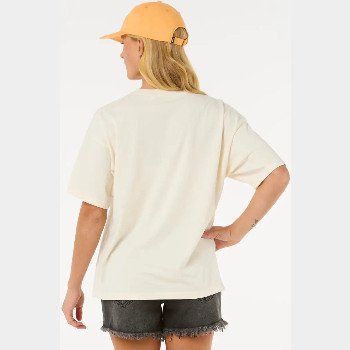 Rip Curl LUNA HERITAGE T-SHIRT IN BONE