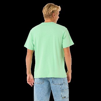 Rip Curl RAW VISIONS T-SHIRT IN NEON GREEN