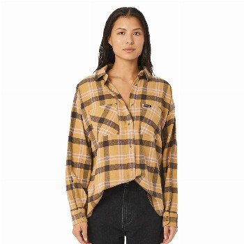Rip Curl SUNDAY FLANNEL SHIRT - LIGHT OLIVE