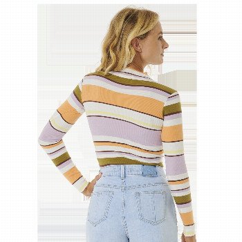 Rip Curl SUNRISE RIB T-SHIRT IN MULTI