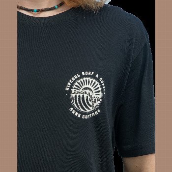 Rip Curl SUNSET T-SHIRT IN BLACK