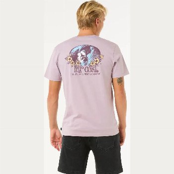 Rip Curl SURF PARADISE F & B T-SHIRT IN SMOKEY GRAPE