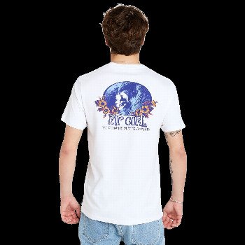 Rip Curl SURF PARADISE F & B T-SHIRT IN WHITE