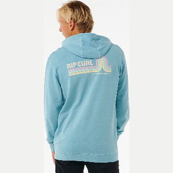 Rip Curl SURF REVIVAL HOODIE IN DUSTY BLUE