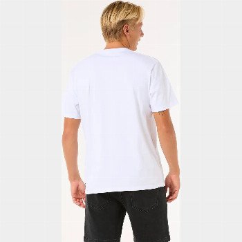 Rip Curl SURF REVIVAL YO MUMMA T-SHIRT IN WHITE