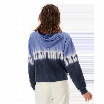 Rip Curl TIE DYE HOODIE IN BLUE