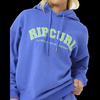 Rip Curl VARSITY HOODIE IN OCEAN