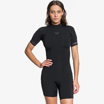 Roxy2/2MM SYNCRO - BACK ZIP SHORT SLEEVE SPRINGSUIT FOR WOMEN MULTICOLOR