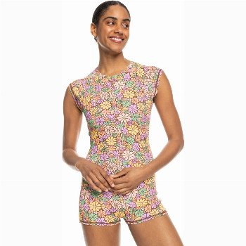 Roxy ALL ABOUT SOL ONESIE SWIMSUIT - ROOTBEER
