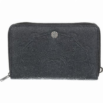 RoxyBACK IN BROOKLYN - ZIP-AROUND WALLET BLACK