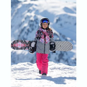 RoxyBACKYARD - SNOW PANTS FOR GIRLS 8-16 PINK