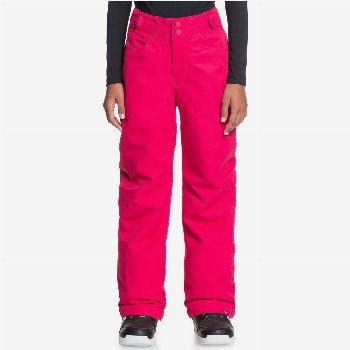 RoxyBACKYARD - SNOW PANTS FOR GIRLS 8-16 PINK