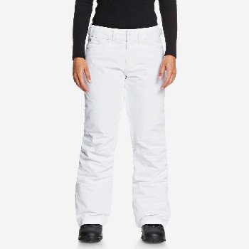 Roxy BACKYARD - SNOW PANTS FOR WOMEN WHITE