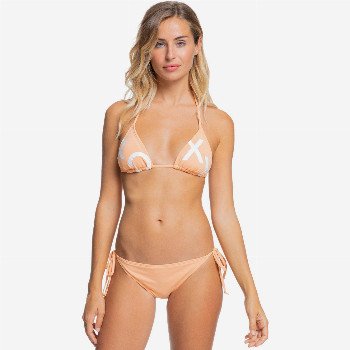 RoxyBEACH CLASSICS - TIKI TRI BIKINI SET FOR WOMEN ORANGE