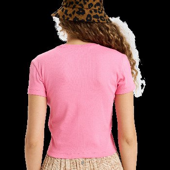 Roxy BEACH LOVE T-SHIRT IN PINKCOSMOS