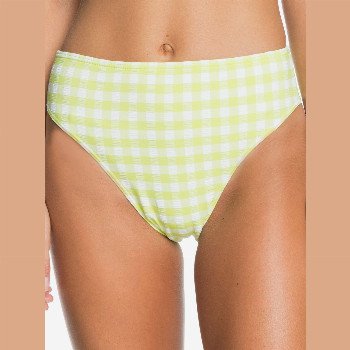 RoxyBEAUTIFUL SUN - HIGH WAIST BIKINI BOTTOMS FOR WOMEN GREEN