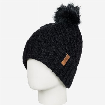 RoxyBLIZZARD - POM-POM BEANIE BLACK