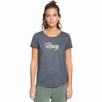 Roxy CALL IT DREAMING T-SHIRT - ANTHRACITE