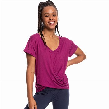 Roxy CHILL AND RELAX T-SHIRT - BOYSENBERRY
