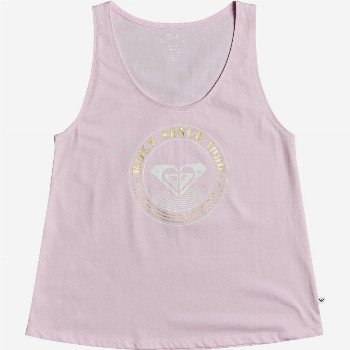 Roxy CLOSING PARTY - ORGANIC VEST TOP FOR WOMEN PINK