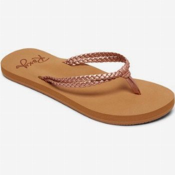 RoxyCOSTAS - SANDALS FOR GIRLS 8-16 ORANGE