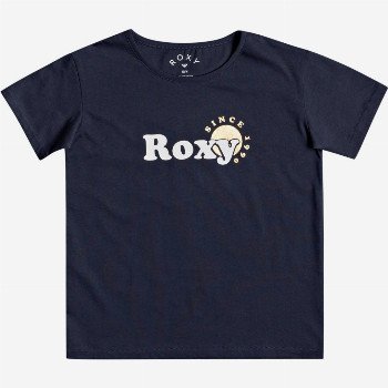 Roxy DAY AND NIGHT - ORGANIC T-SHIRT FOR GIRLS 4-16 ORANGE