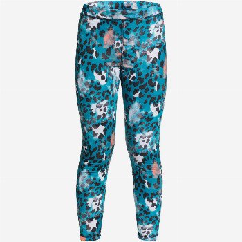 RoxyDAYBREAK - TECHNICAL BASE LAYER BOTTOMS FOR GIRLS 8-16 BLUE