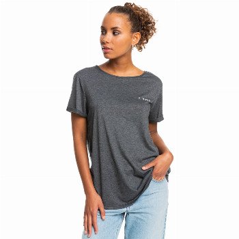 Roxy DREAMING WAVE T-SHIRT - ANTHRACITE