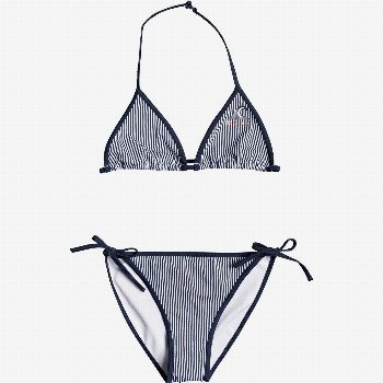 RoxyEARLY - TIKI TRI BIKINI SET FOR GIRLS 8-16 BLUE