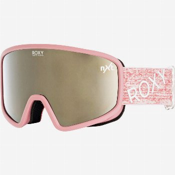 Roxy FEENITY - SNOWBOARD/SKI GOGGLES FOR WOMEN PINK