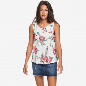 Roxy FINE WITH YOU - VEST TOP FOR WOMEN WHITE