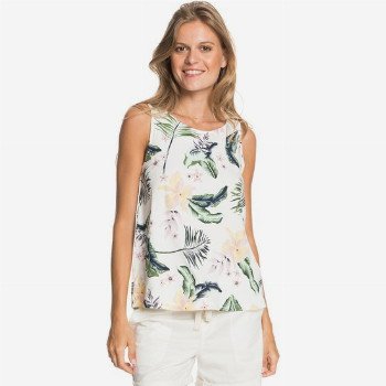Roxy FINE WITH YOU - VEST TOP FOR WOMEN WHITE