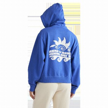 Roxy FIRST DAY HOODIE IN DAZZLING BLUE