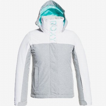 RoxyGALAXY - SNOW JACKET FOR GIRLS GREY
