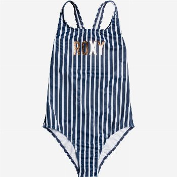 Roxy GIRL GO FURTHER - ONE-PIECE SWIMSUIT FOR GIRLS BLUE