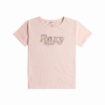 Roxy GIRLS DAY AND NIGHT T-SHIRT - ENGLISH ROSE