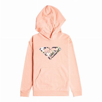 Roxy GIRLS HAPPINESS FOREVER A HOODY - TROPICAL PEACH