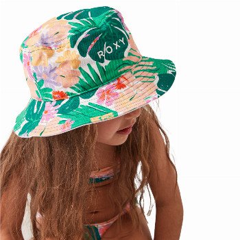 RoxyGIRLS JASMINE PARADISE HAT - MINT TROPICAL TRAILS