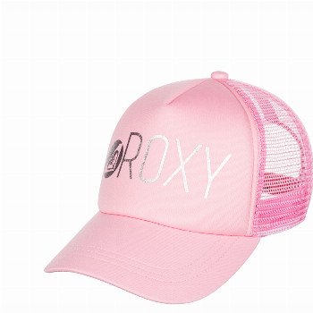 Roxy GIRLS REGGAE TOWN TRUCKER CAP - PRISM PINK