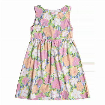 RoxyGIRLS SUMMER AIR DRESS IN ULTRAMARINE & TEENIE FLOWER