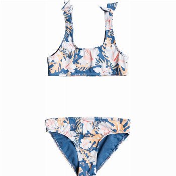 Roxy GIRLS SWIM LOVERS BRALETTE BIKINI SET - MOONLIGHT BLUE