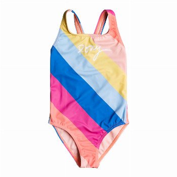 Roxy GIRLS TOUCH OF RAINBOW ONE PIECE SWIMSUIT - REGATTA OVER THE