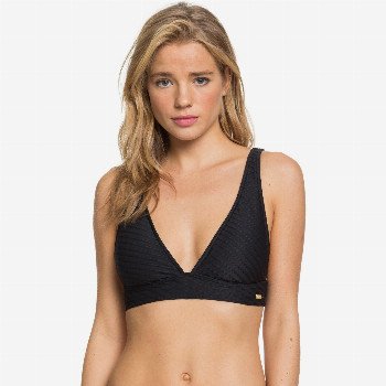 RoxyGOLDEN BREEZE - ELONGATED TRIANGLE BIKINI TOP FOR WOMEN BLACK